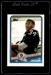 1988 Topps Bo Jackson Football Rookie Card