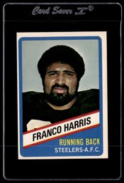 1976 Wonder Bread Franco Harris Football Card