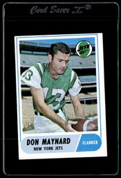 1968 Topps Don Maynard Football Card