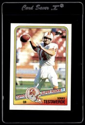 1988 Topps Vinny Testaverde Football Rookie Card