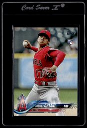 2018 Topps Shohei Ohtani Baseball Rookie Card