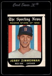 1959 Topps Jerry Zimmerman Baseball Rookie Card