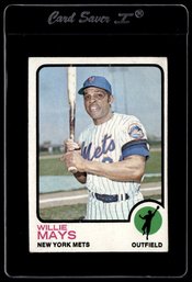 1973 Topps Willie Mays Baseball Card