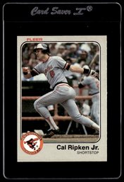 1983 Fleer Cal Ripken Jr Baseball Card