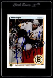 Ray Bourque Autographed Hockey Card