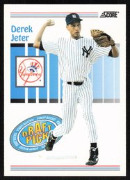 1993 Score #489 Derek Jeter ROOKIE