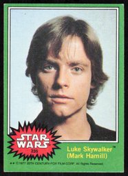 1977 TOPPS LUKE SKYWALKER