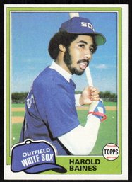 1981 TOPPS BASEBALL HAROLD BAINES ROOKIE