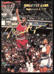 1993-94 Arena Sports Michael Jordan 'GREATEST EVER' - PROMO CARD