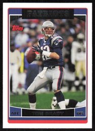 2006 TOPPS FOOTBALL TOM BRADY