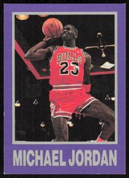 1990 STATZ MICHAEL JORDAN PURPLE BORDER