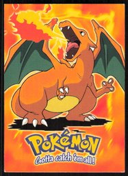 1999 Topps Pokemon Movie Animation Edition Evolution Charizard