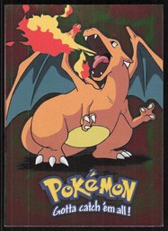 1999 Topps Pokemon Movie Animation Edition Evolution Charizard