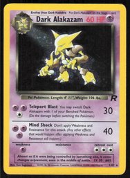 Dark Alakazam-Holo 2000 Pokemon TCG Team Rocket #1/82