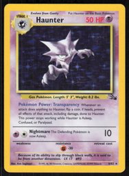 Pokemon Fossil Haunter #21 HOLO