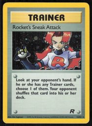 Pokemon Team Rocket Rocket's Sneak Attack #16 HOLO