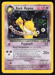 Dark Hypno-Holo 2000 Pokemon TCG Team Rocket 1st Edition #9/82