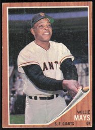 1962 Topps 300 Willie Mays Giants