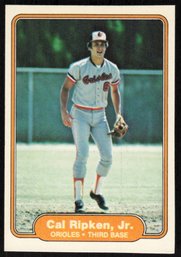 1982 Fleer Baseball Cal Ripken Jr. Rookie