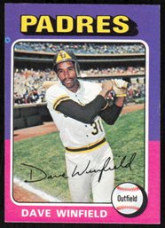 1975 Topps Baseball Dave Winfield