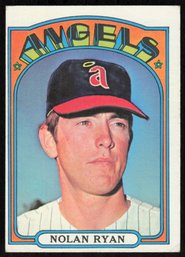1972 Topps Baseball Nolan Ryan