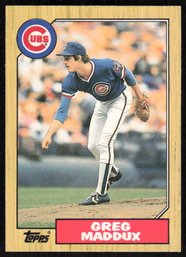 1987 Topps Traded Baseball Greg Maddux Rookie