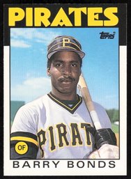 Barry Bonds 1986 Topps Traded Rookie #11T