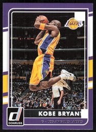 2015-16 Panini Donruss Kobe Bryant #62 Los Angeles Lakers