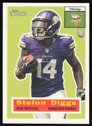 2015 Stefon Diggs Topps Heritage RC