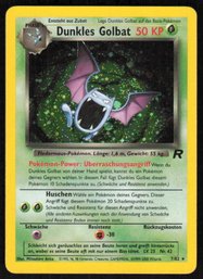 Pokemon Team Rocket Dark Golbat #24 HOLO