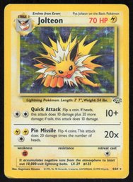 Jolteon-Holo 1999 Pokemon TCG Jungle #4/64