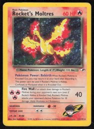 Pokemon Gym Heroes Rocket's Moltres #12 HOLO