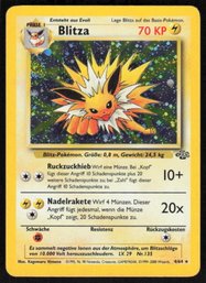 Jolteon 1999 Holo Rare 4/64 Jungle Set Pokemon Card