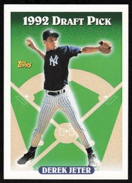 1992 TOPPS Draft Picks DEREK JETER ROOKIE CARD