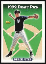 1992 Topps Baseball Derek Jeter Rookie Card