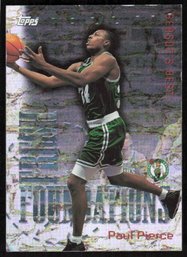 Paul Pierce Topps Fresh Foundations Foil Rookie Card