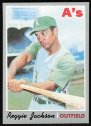 1970 Topps Baseball Reggie Jackson 2nd Year Card