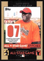 2007 TOPPS All Star Game Stitches Game-used Jersey