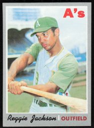 1970 Topps Baseball #140 REGGIE JACKSON 2nd Year