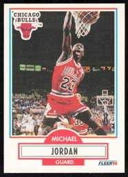 1990-91 Fleer Basketball Michael Jordan #26