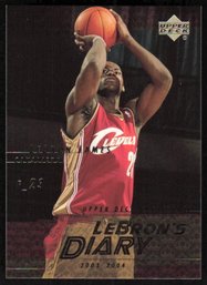 2003 Upper Deck Lebron James Lebrons Diary Rookie Card RC