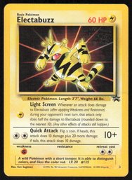 1999 Promos - Wizards Black Star Electabuzz Basic/Promo