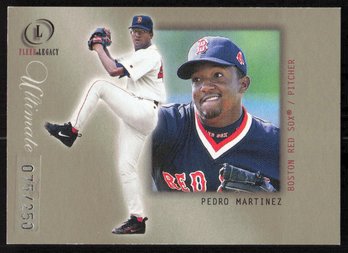 Pedro Martinez Fleer Legacy Baseball Card Number To 250