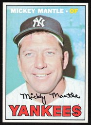 1967 Topps #150 Mickey Mantle Baseball Card