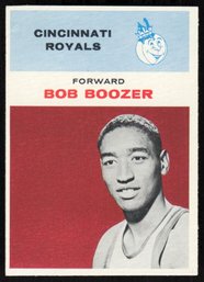 1961 Fleer - BOB BOOZER - Cincinnati Royals - Rookie RC