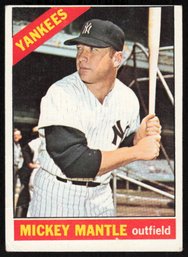 Mickey Mantle 1966 Topps #50 New York Yankees