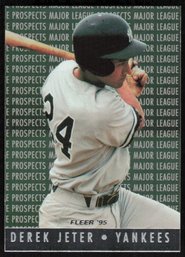 1995 Fleer Derek Jeter Baseball Prospects Card
