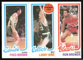 1980 LARRY BIRD ROOKIE CARD