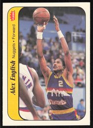 1986 Fleer Basketball ALEX ENGLISH STICKER