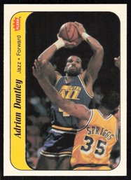 1986 Fleer Basketball Adrian Dantley Sticker